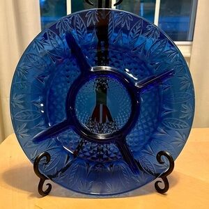Vintage Avon Royal Sapphire 5-part divided serving dish